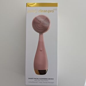 PMD SonicGlow Facial Device with Gold Accents